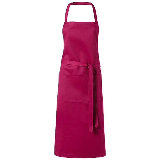 Viera 240 g/m² apron - burgundy