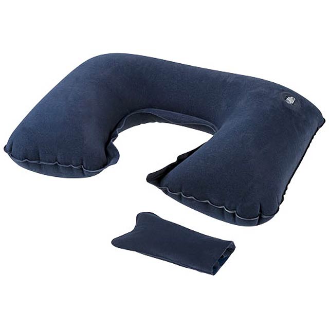 Detroit inflatable pillow - blue