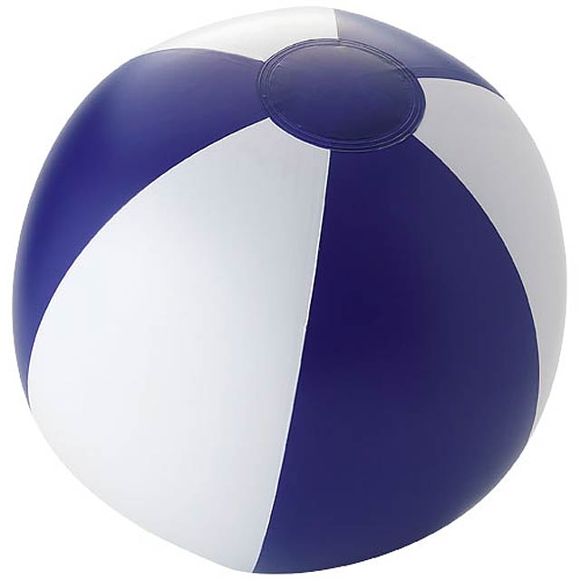 nafukovacia lopta - biela/modrá