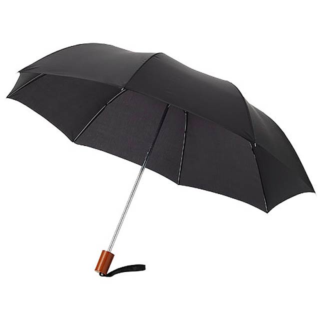 Oho 20" foldable umbrella - black