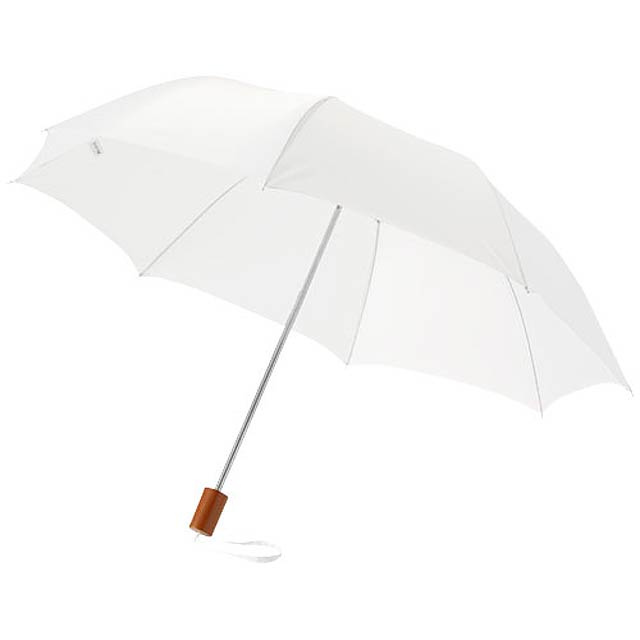 Oho 20" foldable umbrella - white
