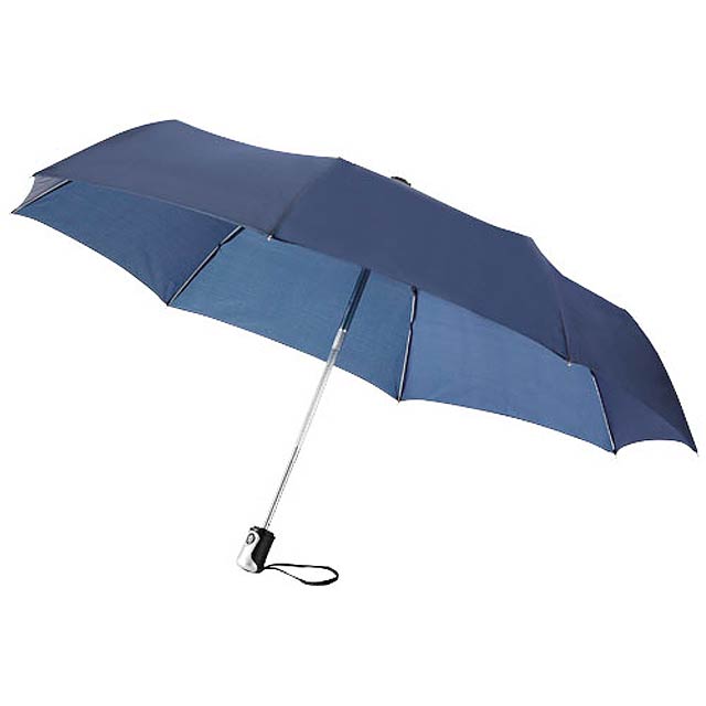 Alex 21.5" foldable auto open/close umbrella - blue