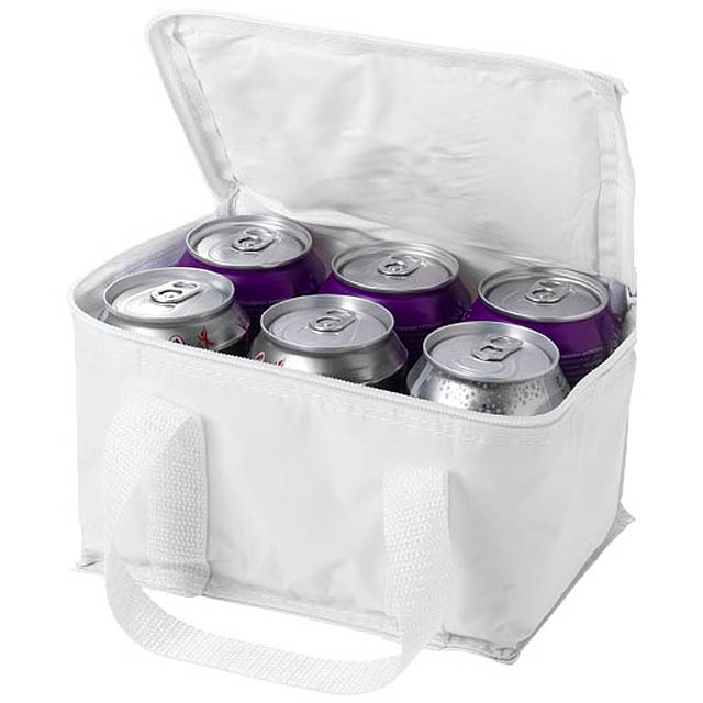 Malmo 6-can cooler bag - white