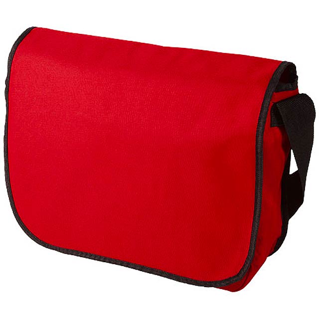Malibu messenger bag - red