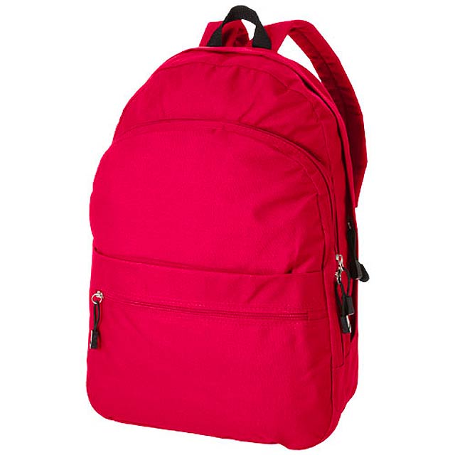 Trend 4-compartment backpack 17L - red