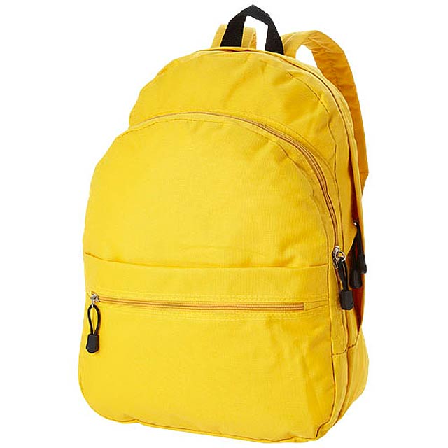 Trend 4-compartment backpack 17L - yellow