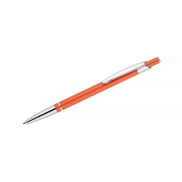 Kuličkové pero SLIM - oranžová