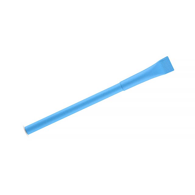 Papírové kuličkové pero PINKO - modrá