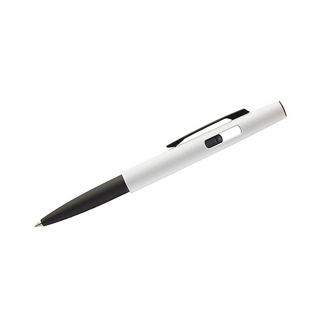 Kuličkové pero stylus SHIFT - bílá