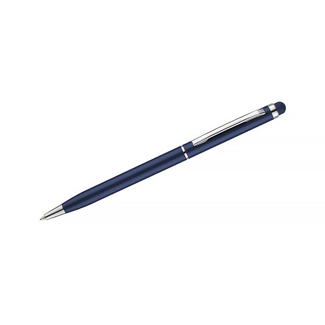 Kuličkové pero stylus TIN 2 - modrá