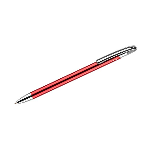 Kuličkové pero AVALO - červená