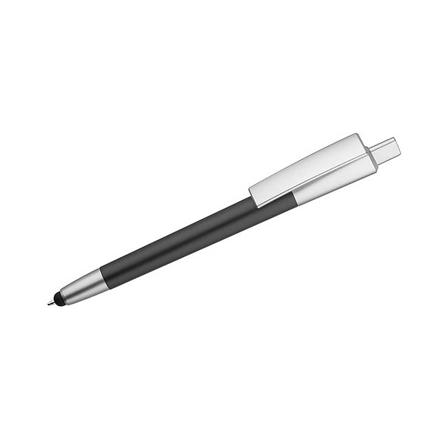 Kuličkové pero stylus ANGI - černá