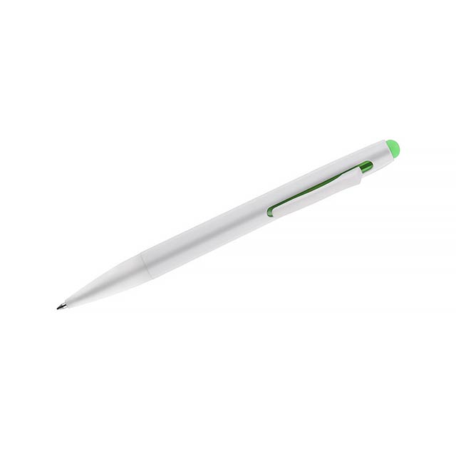 smazatelné kuličkové pero MAZZI - zelená