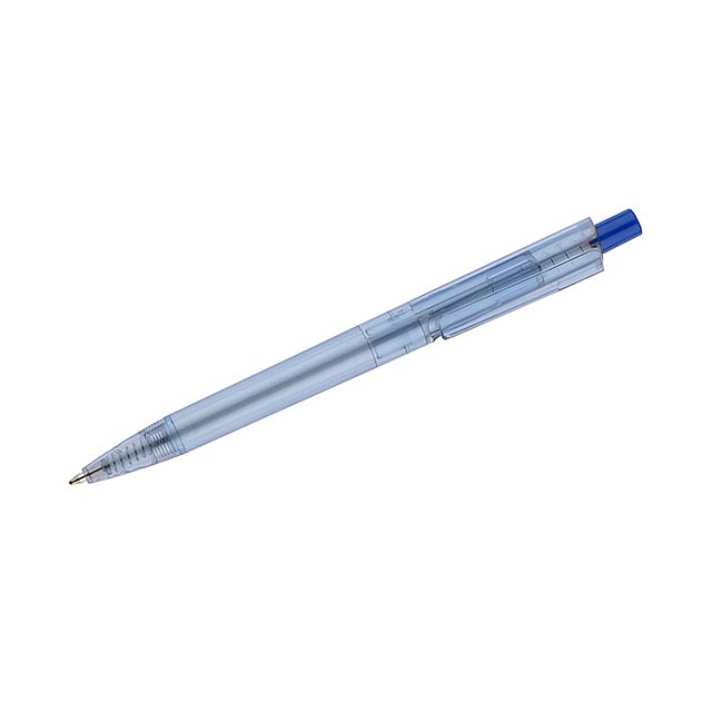 Kuličkové pero rPET RECYKLO - modrá