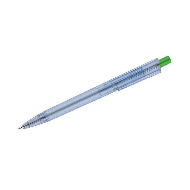Kuličkové pero rPET RECYKLO - zelená