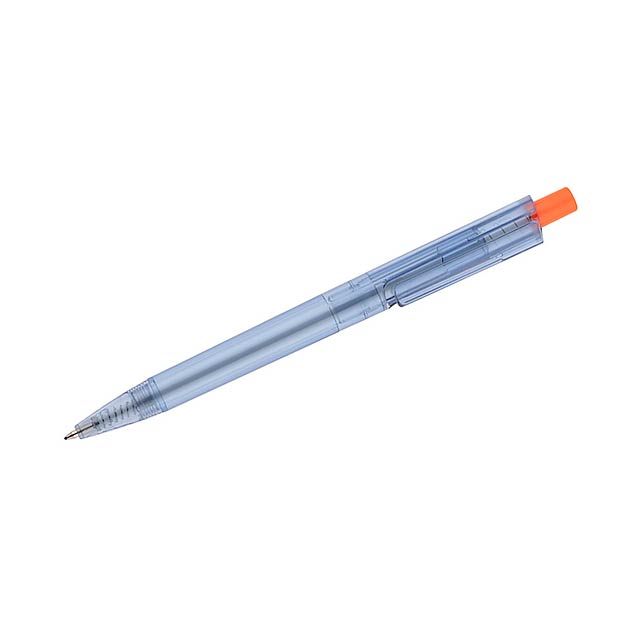 Kuličkové pero rPET RECYKLO - oranžová