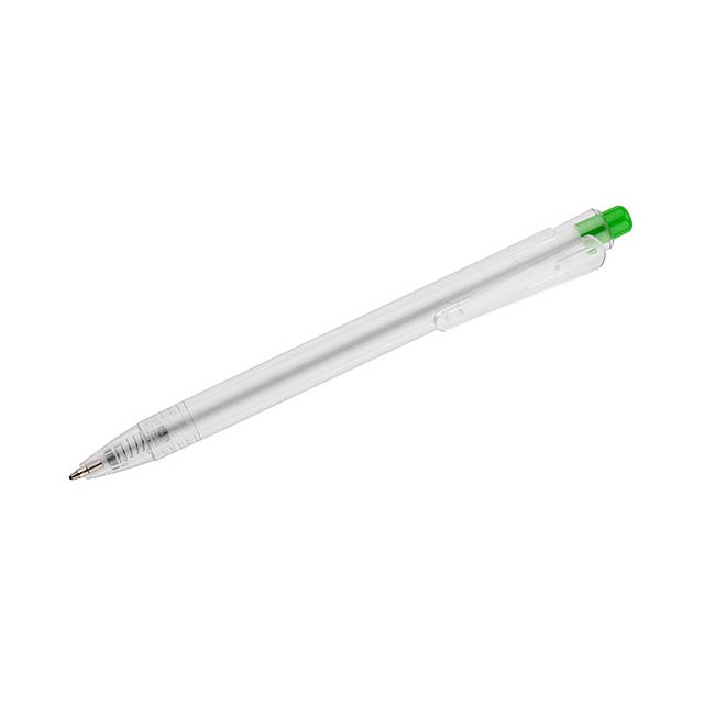 Kuličkové pero rPET KLIIR - zelená