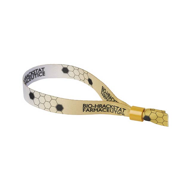 El sublimation festival bracelet double - yellow