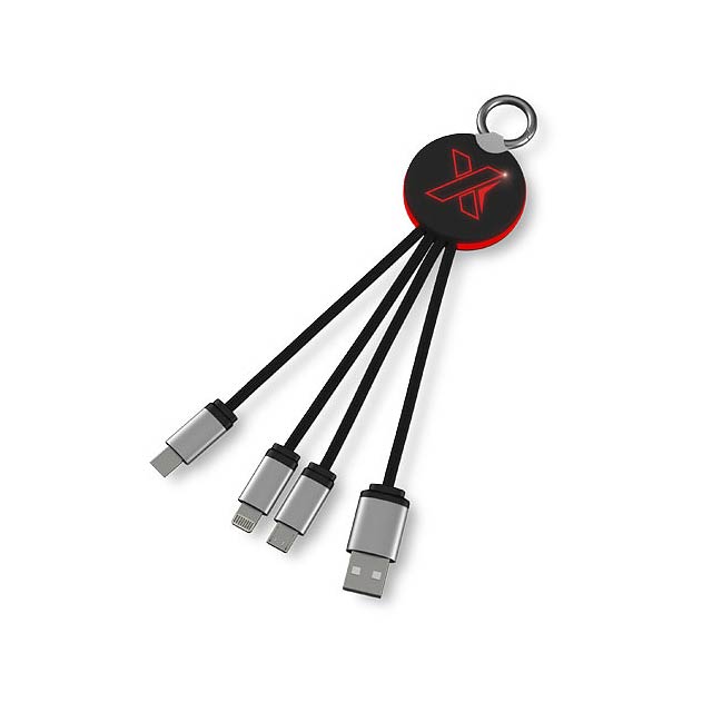 SCX.design C16 ring light-up cable - black