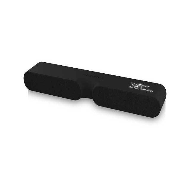 SCX.design S50 2x10W light-up anti-bacterial sound bar - black