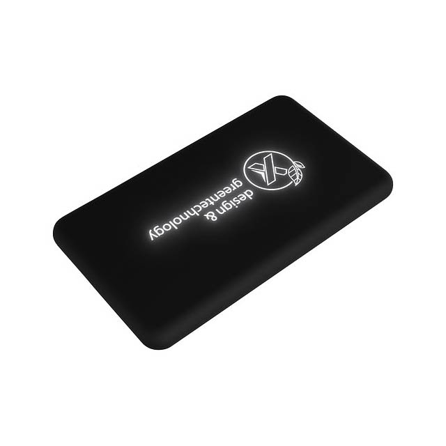 Kapesní solární powerbanka SCX.design P29 5000 mAh - černá