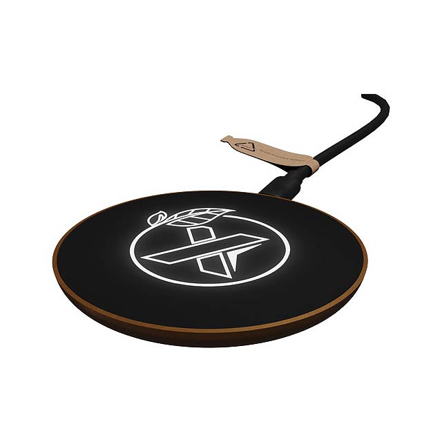 SCX.design W13 10W wooden wireless charging station - wood