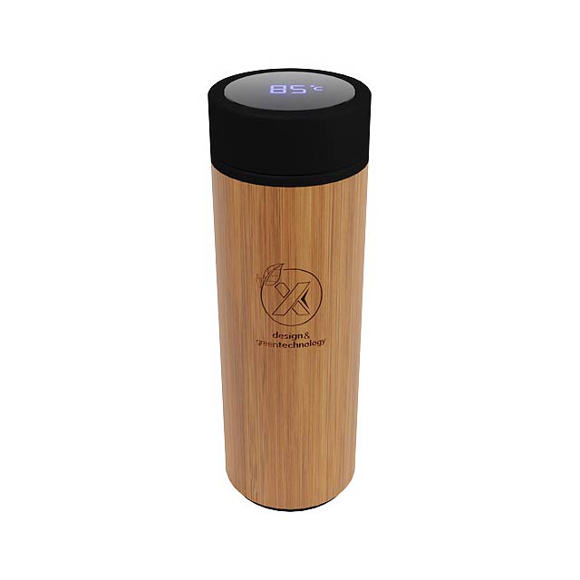 SCX.design D11 500 ml bamboo smart bottle - black