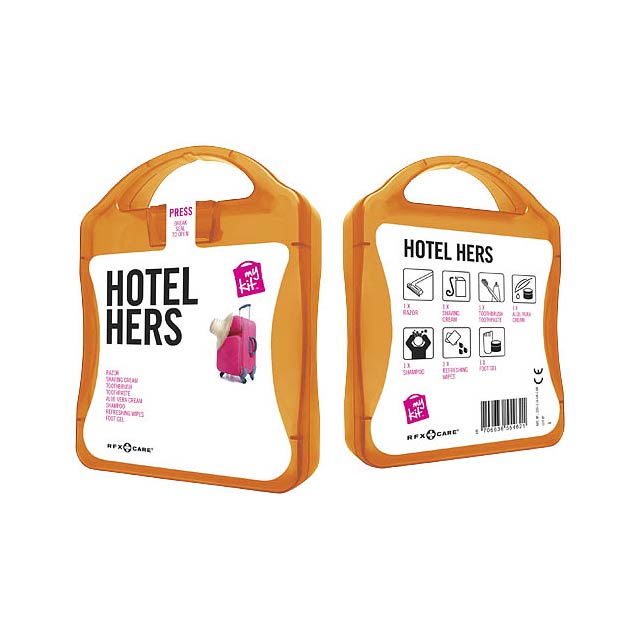 MyKit Hotel Hers Travel Set - orange