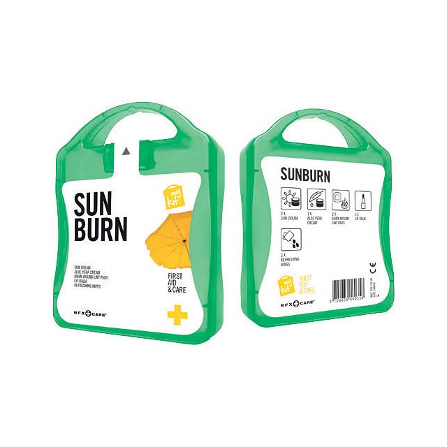 MyKit Sun Burn First Aid Kit - green