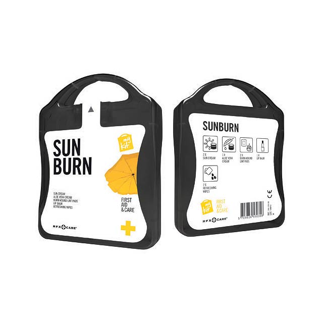 MyKit Sun Burn First Aid Kit - black