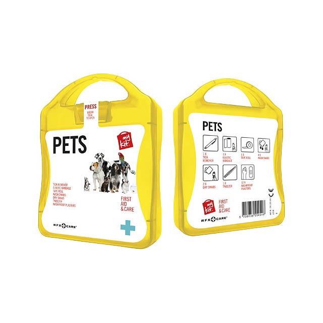 MyKit Pet First Aid Kit - yellow
