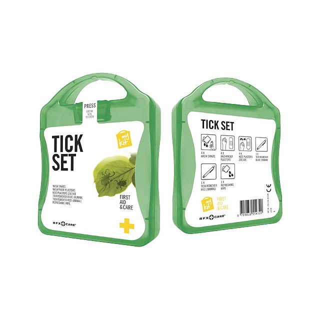 MyKit Tick First Aid Kit - green
