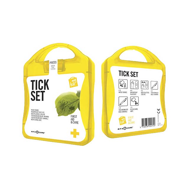 MyKit Tick First Aid Kit - yellow