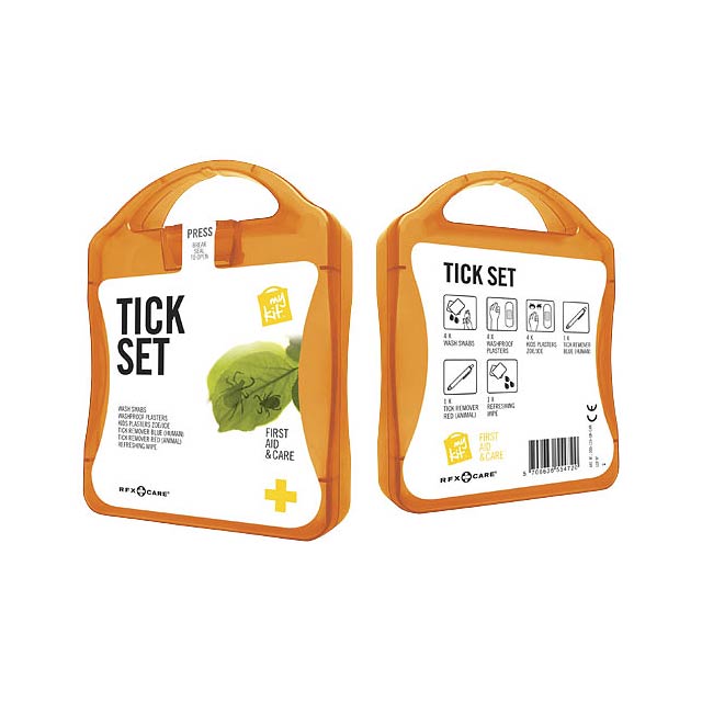 MyKit Tick First Aid Kit - orange