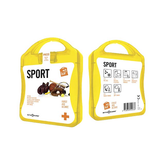 MyKit Sport first aid kit - yellow