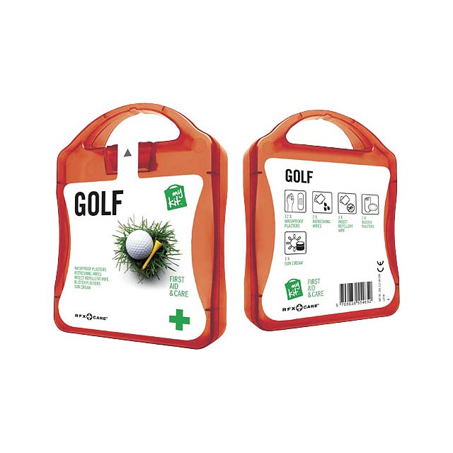 MyKit Golf First Aid - transparent red
