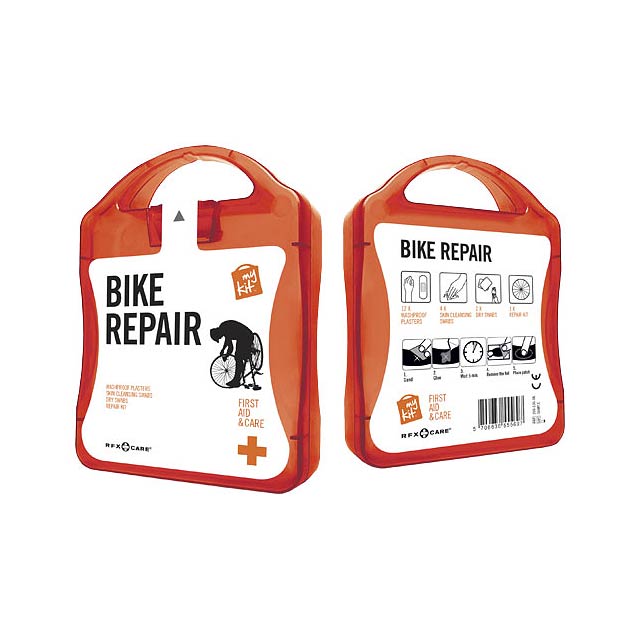 MyKit Bike Repair Set - transparent red