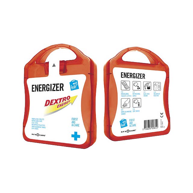 Sada Energizer - transparentní červená