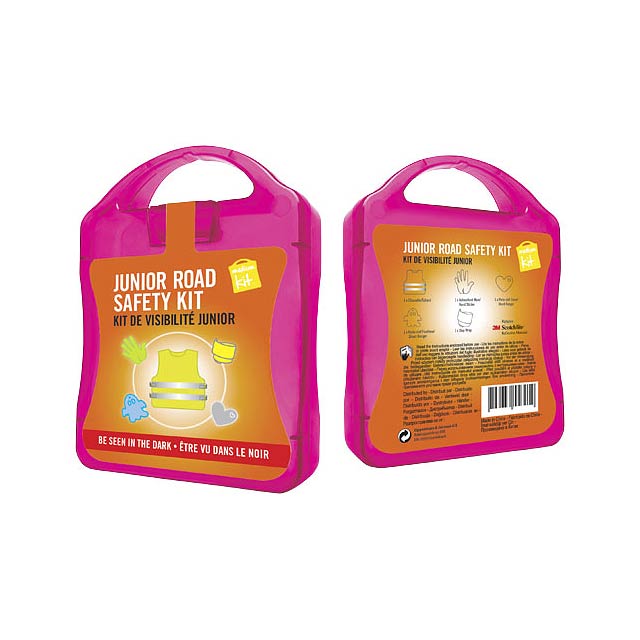 MyKit M Junior Road Safety kit - fuchsia