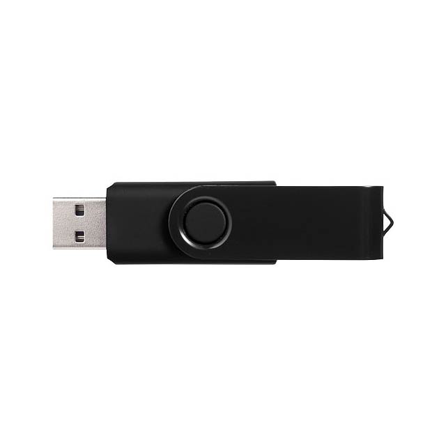 Rotate Metallic USB-Stick - schwarz