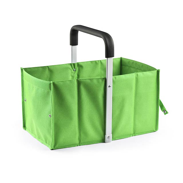 Skládací nákupní košík ACCO - zelená