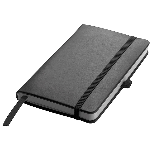Koženkový zápisník - čierna
