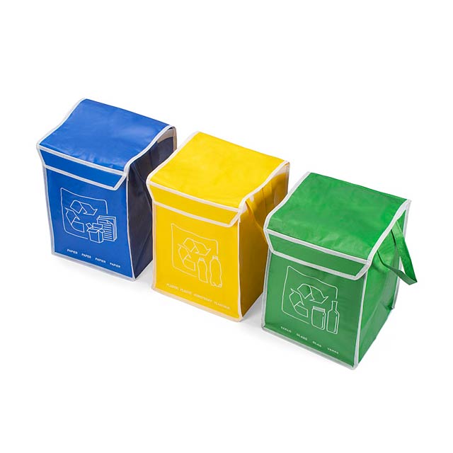 Tašky na tříděný odpad RESPECT - multicolor