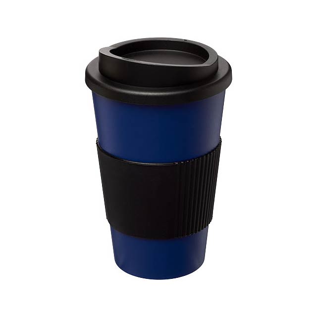 Americano® 350 ml Isolierbecher mit Schutzring - blau