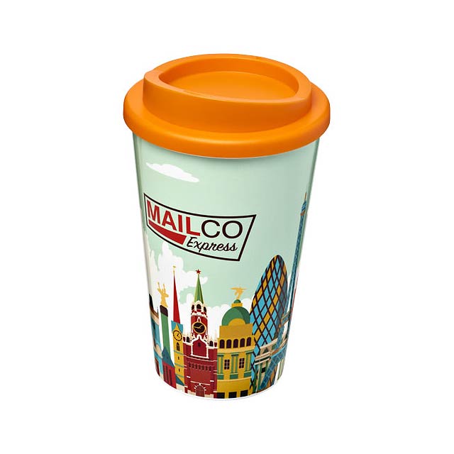 Brite-Americano® 350 ml insulated tumbler - orange