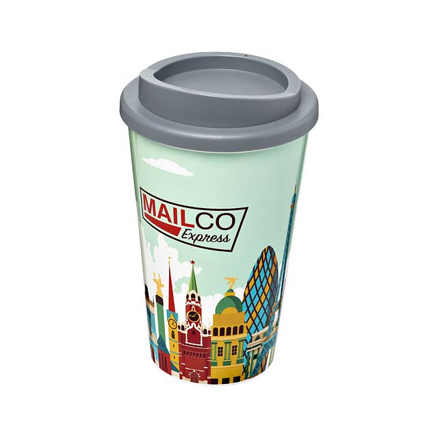 Brite-Americano® 350 ml insulated tumbler - grey