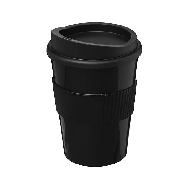 Americano® Medio 300 ml Becher mit Schutzring - schwarz