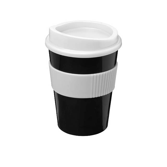 Americano® Medio 300 ml Becher mit Schutzring - schwarz