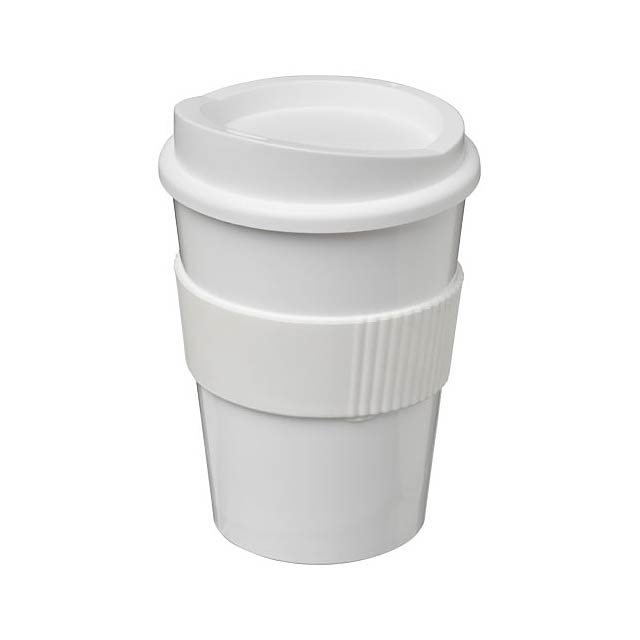 Americano® Medio 300 ml Becher mit Schutzring - Weiß 