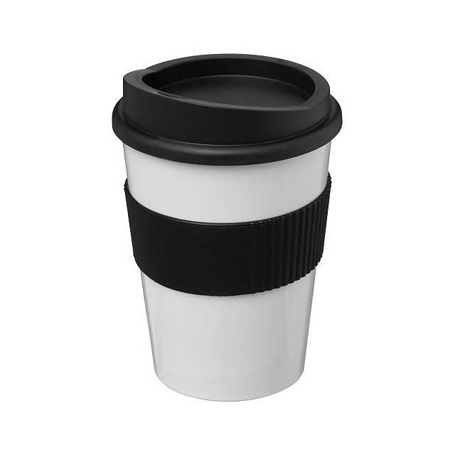 Americano® Medio 300 ml Becher mit Schutzring - Weiß 